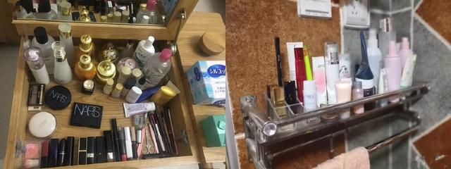 男人集體吐槽 衛生間被老婆的化妝品占據，何止一個亂字了得